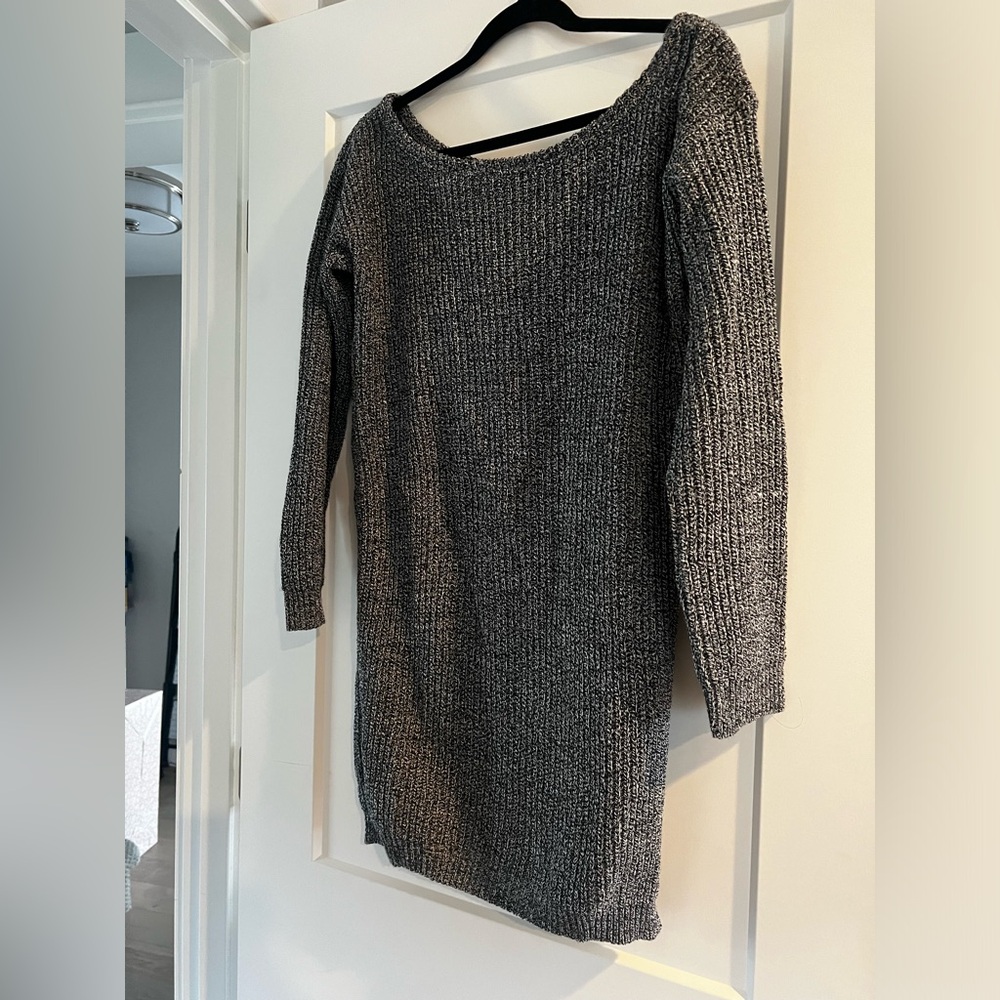 Long sleeve sweater dress